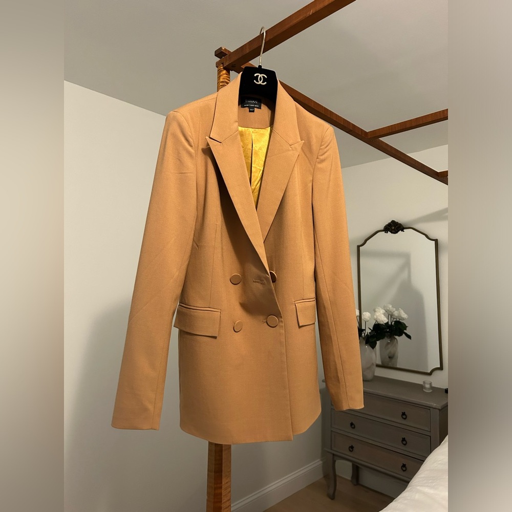 Bardot camel blazer